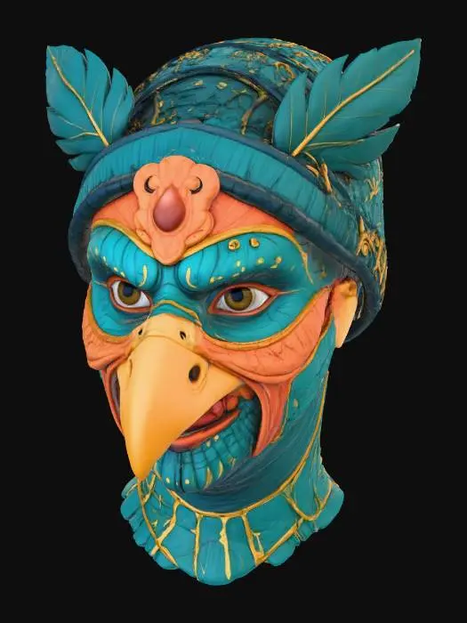 3D model for thanksgiving mask #Thanksgiving#