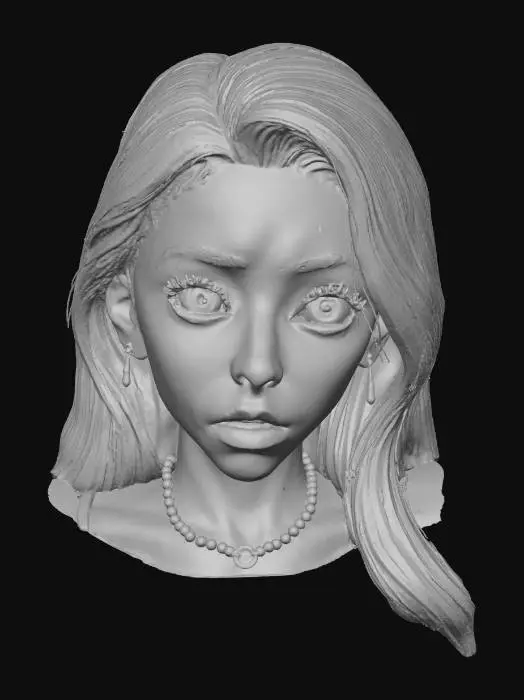 3D model for Dreamy Expression
