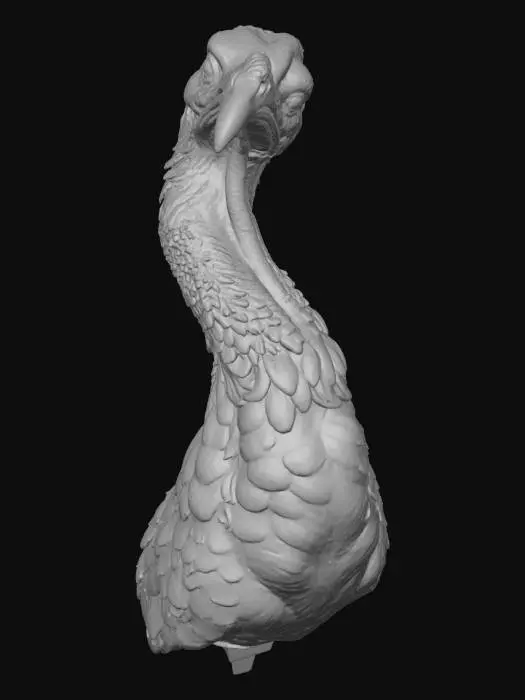 3D model for Patriotic Poultry, #Thanksgiving#