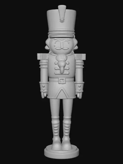 3D model for Nutcracker Soldier, #Christmas2025#
