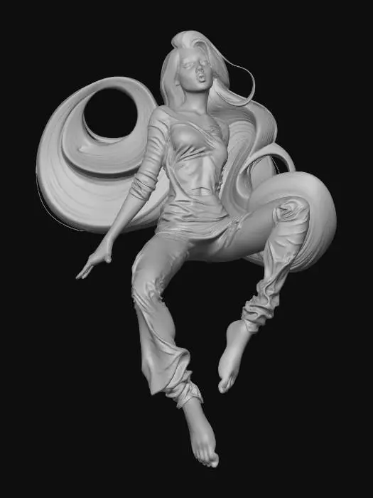 3D model for Ethereal Tranquility