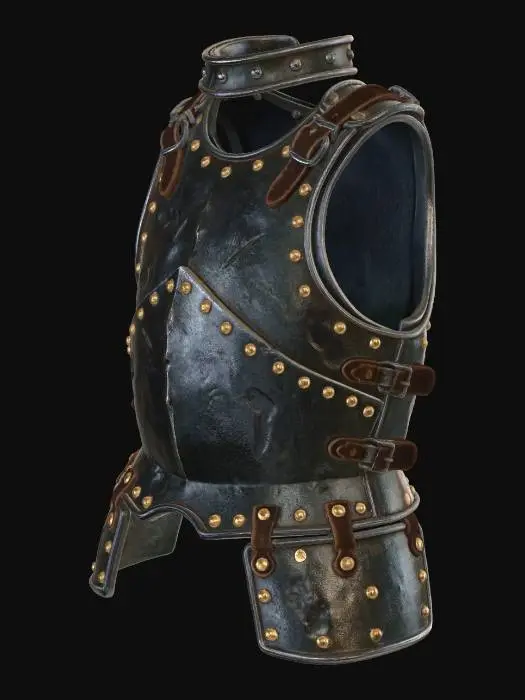 3D model for Riveted Steel Breastplate