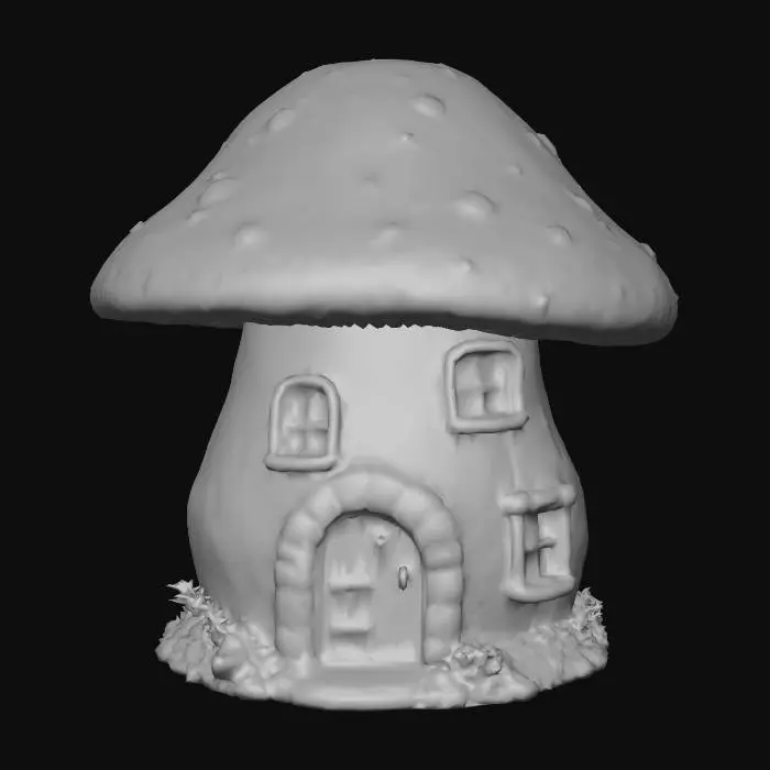 3D model for Mushroom House