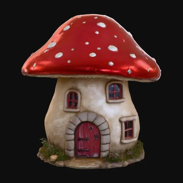 3D model for Mushroom House