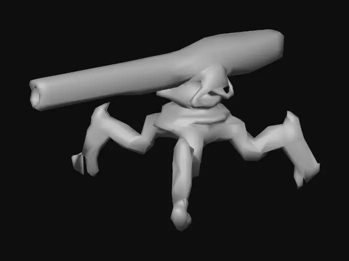 3D model for Sentinel Turret