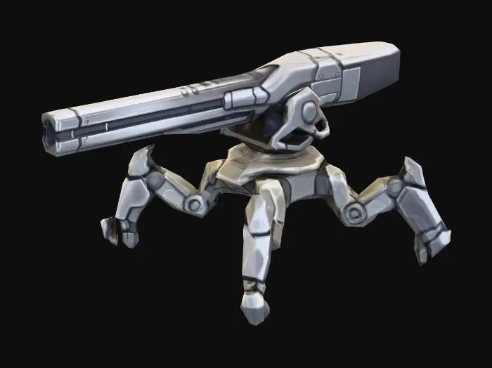 3D model for Sentinel Turret