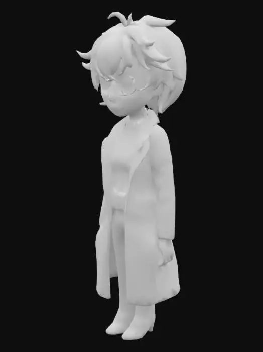 3D model for Scientist Character