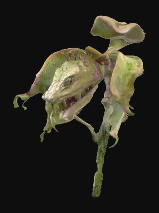3D model for Snake Blossom