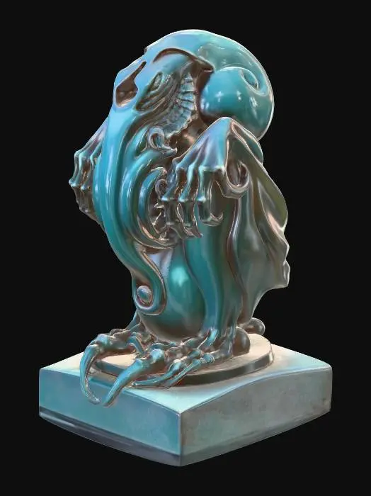 3D model for Emerald Sentinel