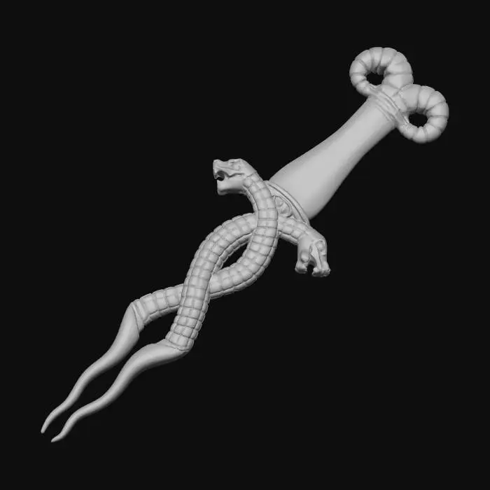 3D model for Serpent Dagger