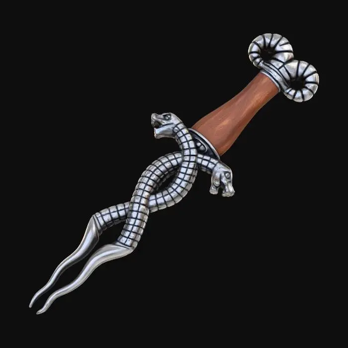 3D model for Serpent Dagger
