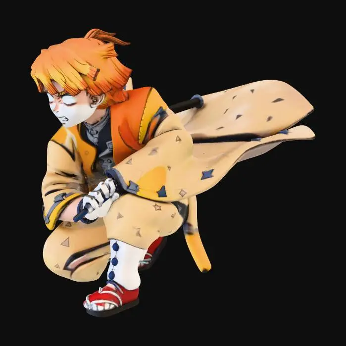 3D model for Zenitsu_Raios