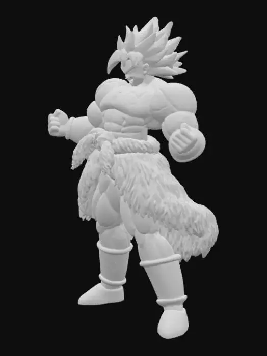 3D model for Super Warrior Figure