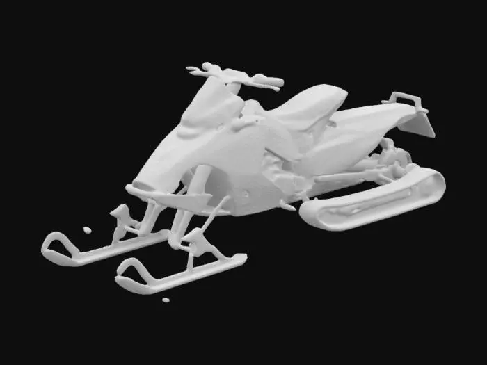 3D model for A Ski-Doo snowmobile