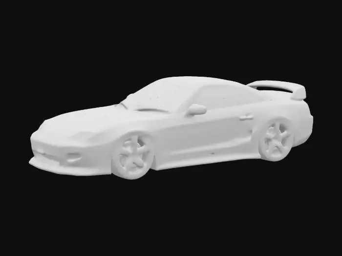 3D model for 










ultra-high quality, high poly, 4k resolution, ultra-realistic, 3d model of a 1997 Toyota Supra, cool decal on side
