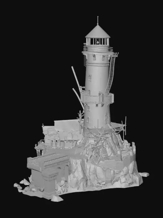 3D model for Farol