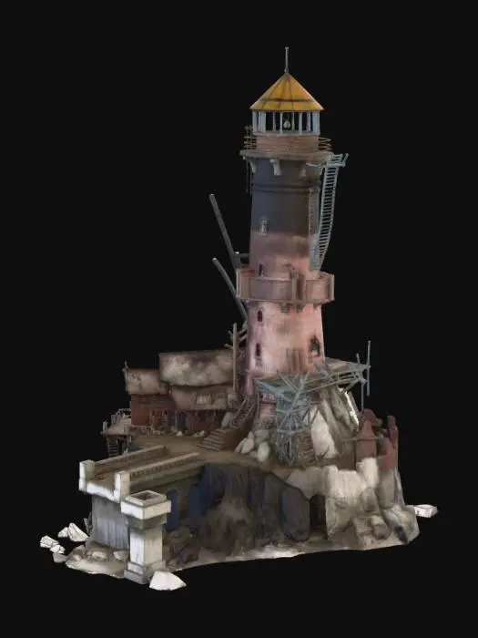 3D model for Farol