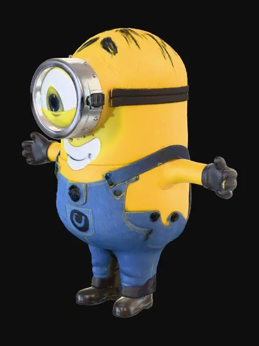 3D model for Minion Character