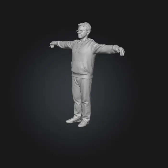 3D model for Portrait of a Student