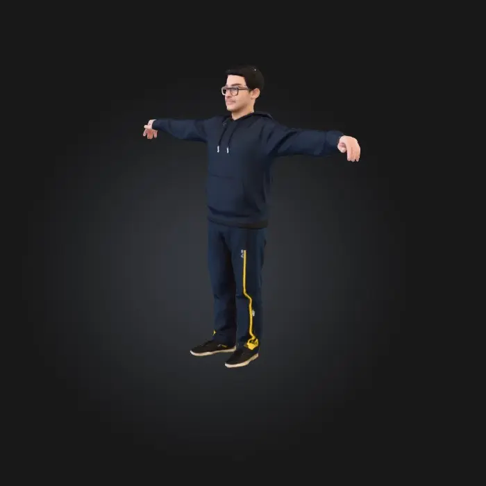 3D model for Portrait of a Student