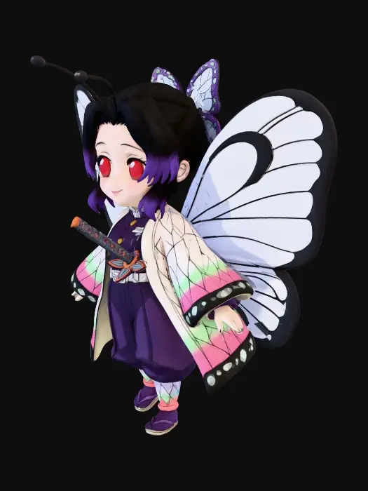 3D model for 胡蝶忍_巴大蝶联动二创.png