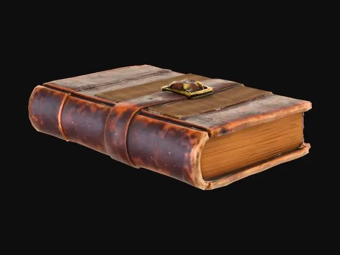 3D model for simple book 05