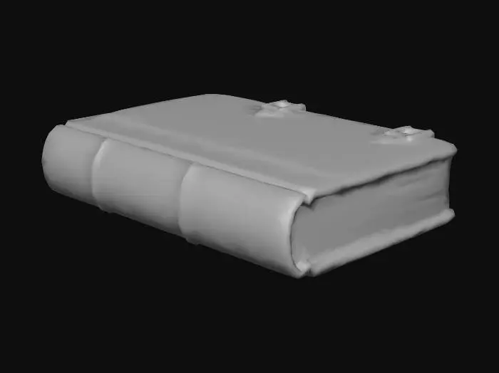 3D model for simple book 04
