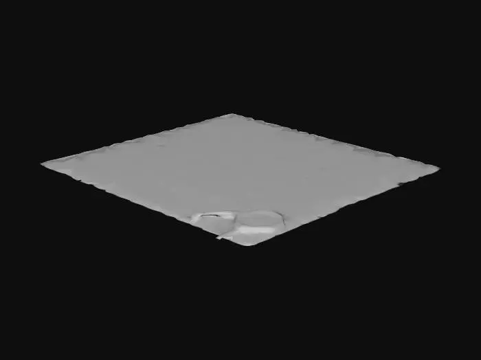 3D model for Ancient parchment with seal