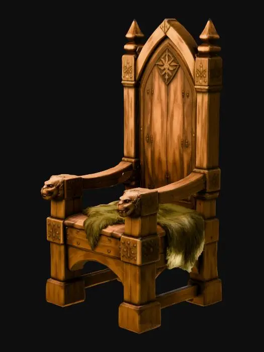 3D model for Throne of Heritage
