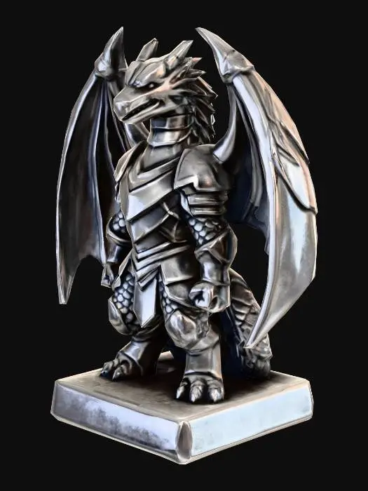 3D model for dragonborne vanguard gamepiece