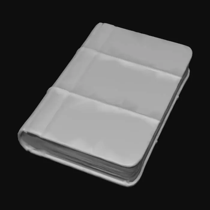 3D model for simple book 03