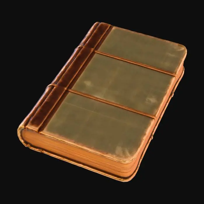 3D model for simple book 03