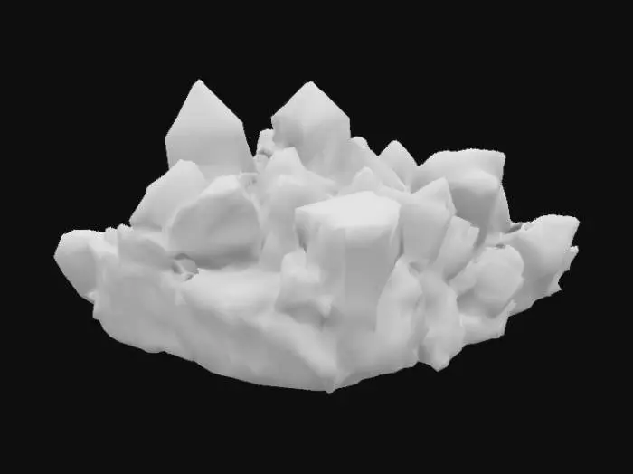 3D model for Crystalline Elegance