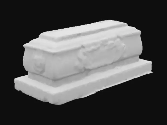 3D model for Stone Sarcophagus