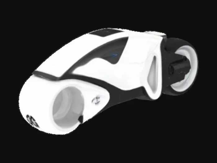 3D model for Futuristic Lightcycle