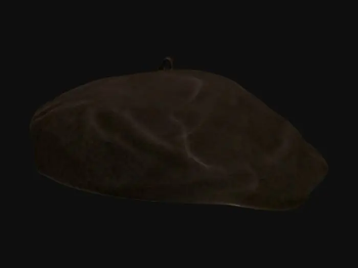3D model for Black Beret