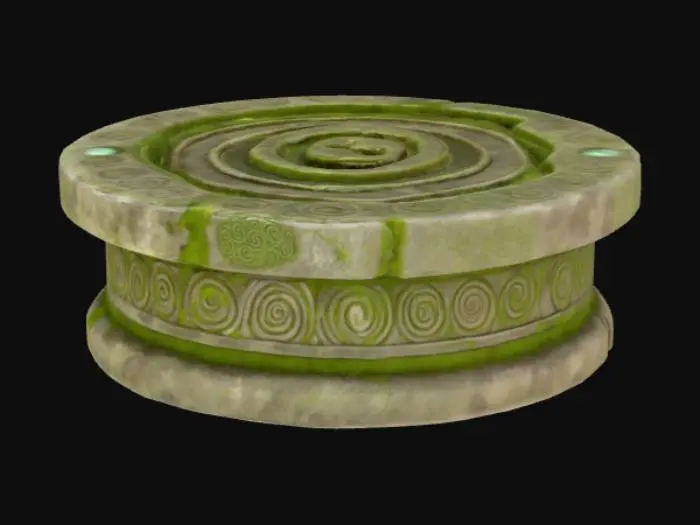 3D model for Stone Spiral Basin, #SketchTo3D#