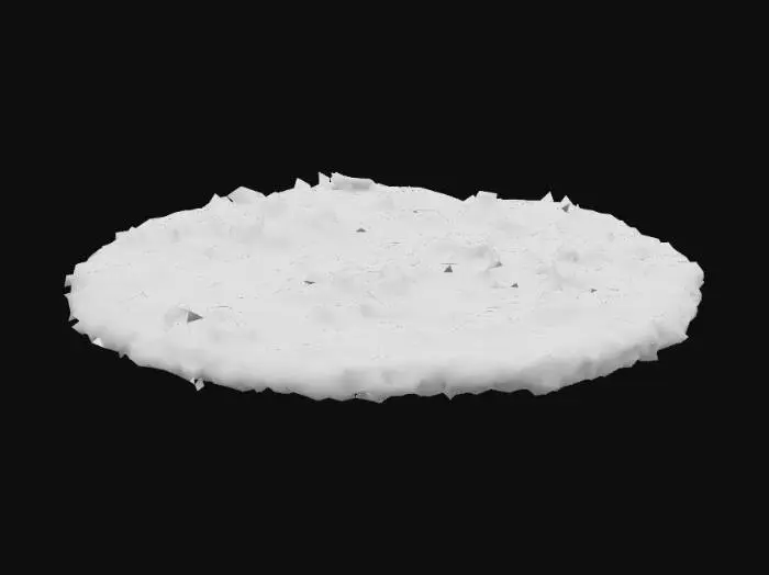 3D model for Black Charcoal Powder