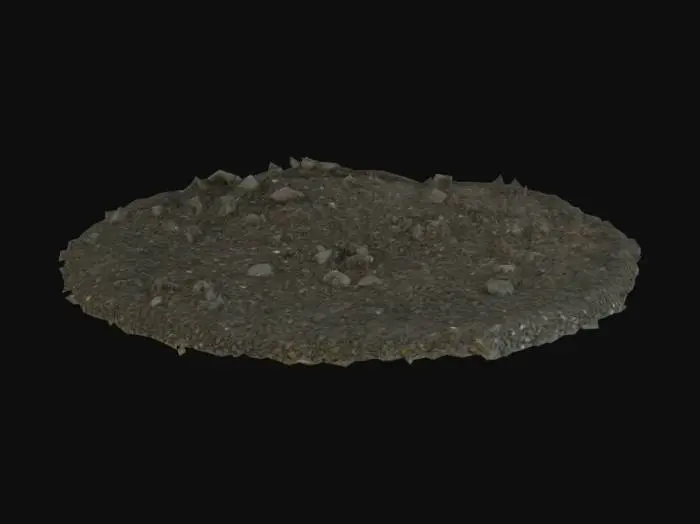 3D model for Black Charcoal Powder