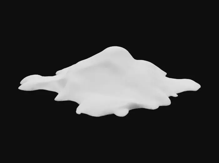 3D model for Melted Cheese Puddle