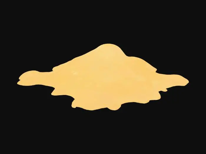 3D model for Melted Cheese Puddle