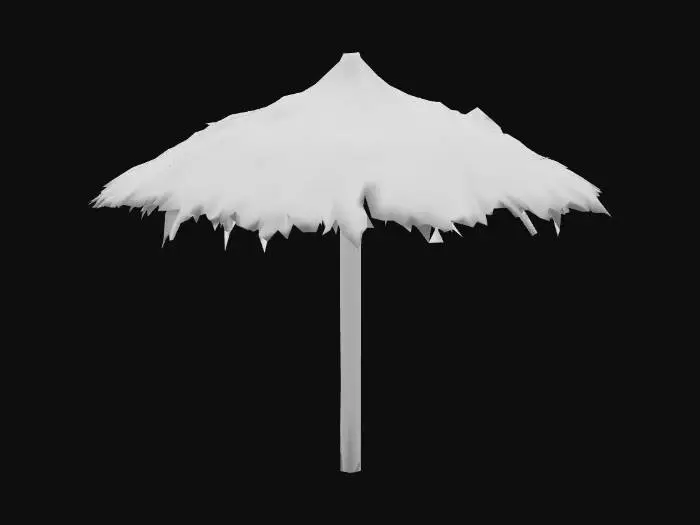 3D model for Beach Shelter