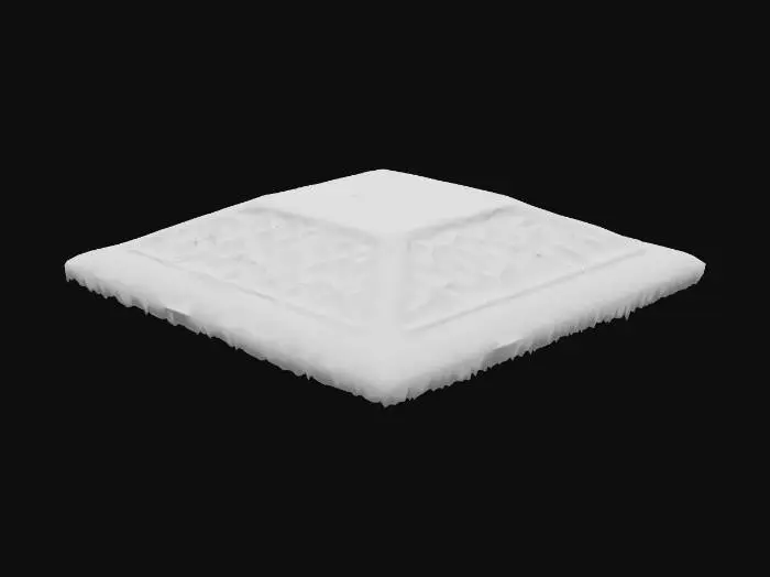 3D model for Thatched Roof Structure