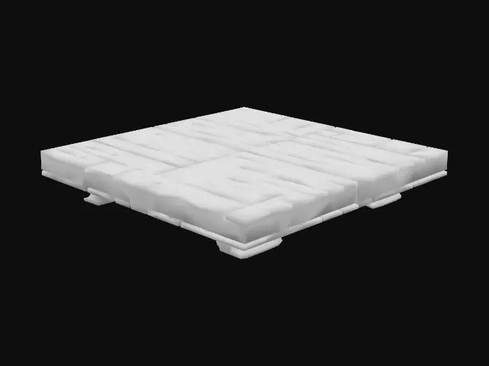 3D model for Wooden Tile Pattern