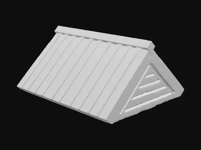 3D model for Geometric Green Roof