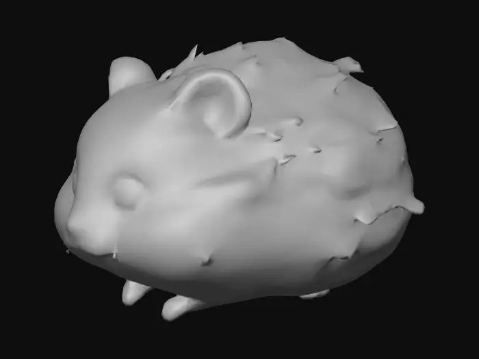 3D model for Fluffy Hamster Delight