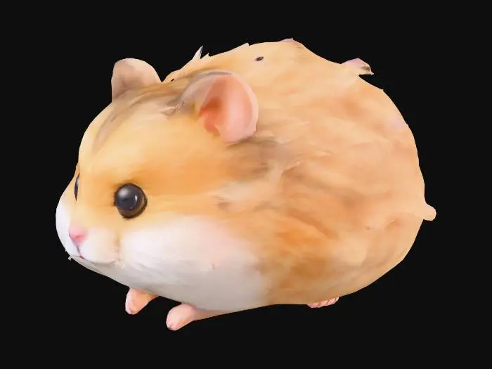 3D model for Fluffy Hamster Delight