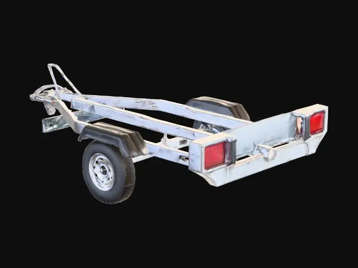 3D model for Utility Trailer