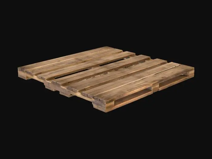 3D model for Wooden Pallet