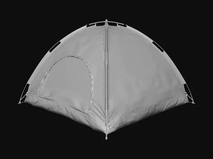 3D model for Camouflage Dome Tent